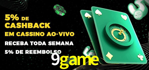 Promoções do cassino ao Vivo 9game